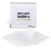 Placa Moldeira Silicone 1mm 20 Und Redonda Quadrada Villevie