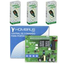 Placa motor portão mais 3 controles peccinin Pch-101 Hombrus Placa motor portão mais 3 controles peccinin Pch-101 Hombrus