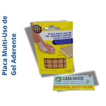 Placa Multi-uso de Gel Aderente Contra Calos e Bolhas