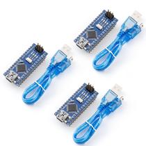 Placa Nano ELEGOO CH340/ATmega328P Pré-Soldada com Cabo USB