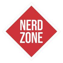 Placa Nerd Zone - L3 Store