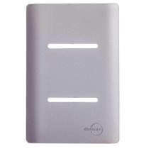 Placa Novara Aco 4X2 2 Interruptores Dicompel