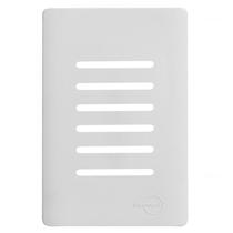 Placa Novara Branco 4x2 6 Interruptores