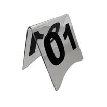 Placa Numerativa de Mesas Em Acrílico Kit 15 Pçs Placa Numerativa de Mesas Em Acrílico Kit 15 Pçs