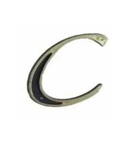 Placa Número Residencial Colonial Ouro Casa Pvc Emave