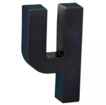 Placa Número Residencial Preto Roper Plast Proteção Uv