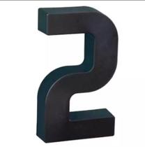 Placa Número Residencial Preto Roper Plast Proteção Uv