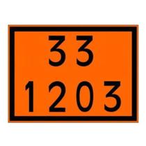 Placa Numerologica 33 3475 (nova Lei) Cx Com 10 Unidades.