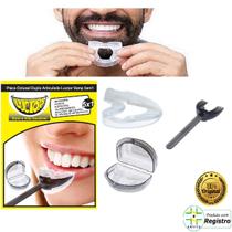 Placa Olcusal Bruxismo Ronco Clarear dentes Espertes Molda em Usuário de Aparelho 5em1 - Luctor