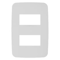 Placa Origen 4x2 2 Módulos Separados Branca Abb Placa Origen 4x2 2 Módulos Separados Branca Abb