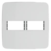 Placa Origen 4x4 2 Módulos Branca Abb Placa Origen 4x4 2 Módulos Branca Abb