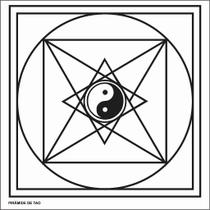 Placa ou Gráfico Radiônico Pirâmide de Tao 17X17 EM PVC 19X19 CM