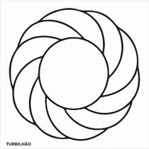 Placa ou Gráfico Radiônico Turbilhão 17X17 em PVC 19X19 CM Placa ou Gráfico Radiônico Turbilhão 17X17 em PVC 19X19 CM