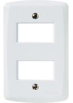 Placa P/ 2 Modulos 4x2 - Tramontina Lux2