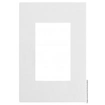 Placa P/ 3 Modulos Suporte 4X2 Branco Satin Brs12430-3Br