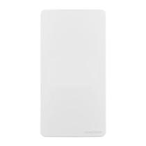 Placa p/ condulete cega 1" c/ suporte sleek branco