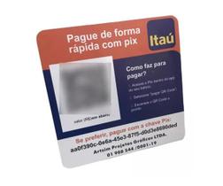 Placa Pagamento Pix -qr Code Personalizada Placa Pagamento Pix -qr Code Personalizada