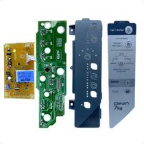 Placa + Painel + Adesivo Eletronica Lavadora Bwc07A Bivolt Placa + Painel + Adesivo Eletronica Lavadora Bwc07A Bivolt