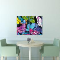 Placa Painel Decorativa em MDF Foto Borboletas Kit 4 Placas Placa Painel Decorativa em MDF Foto Borboletas Kit 4 Placas