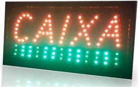 Placa painel letreiro de led luminoso em escrita caixa 110v Placa painel letreiro de led luminoso em escrita caixa 110v