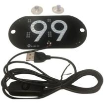 Placa Painel Letreiro Luminoso Para Motorista Aplicativo 99 Cor azul Placa Painel Letreiro Luminoso Para Motorista Aplicativo 99 Cor azul