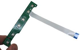 Placa Painel Power para Boombox 3 Botoes Com Cabo Flat - Caixa de Som Portatil