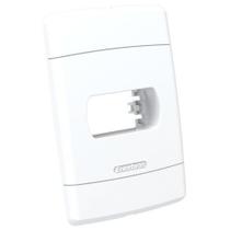 Placa Para 1 Modulo Horizontal 4X2 Neo Sottile Branco