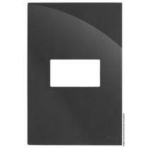 Placa Para 1 Modulo Horizontal Com Suporte 4X2 Brg11505-3Gf.