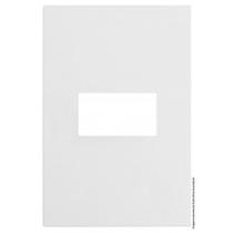 Placa Para 1 Modulo Horizontal Suporte 4X2 Brs12403-6Br Placa Para 1 Modulo Horizontal Suporte 4X2 Brs12403-6Br