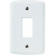Placa Para 1 Modulo Vertical Branco 4X2 - Tramontina Lux2 Placa Para 1 Modulo Vertical Branco 4X2 - Tramontina Lux2