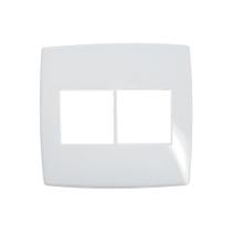 Placa para 2 Postos Adjacentes Gloss 4x4 - Pial Legrand