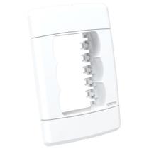 Placa Para 3 Modulos 4X2 - Enerbras Neo Sottile Branco