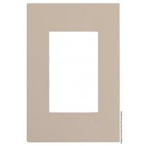 Placa Para 3 Modulos Com Suporte 4X2 Brs12437-0Ar.