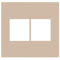 Placa Para 4 Mod.Juntos Com Suporte 4X4 - Recta Areia Satin