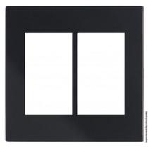 Placa Para 6 Modulos Com Suporte 4X4 Brs12478-8Bk.