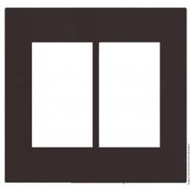 Placa Para 6 Modulos Com Suporte 4X4 Brs12479-6Ch.