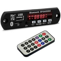 Placa para Amplificador Módulo BT-373 80W RMS Bluetooth USB Cartão de Memória SD Auxiliar P2 MP3