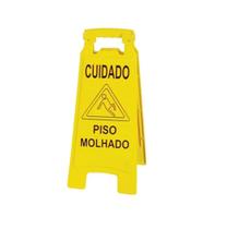 Placa Para Chão Molhado Cuidado Atenção Estabelecimento Loja Placa Para Chão Molhado Cuidado Atenção Estabelecimento Loja