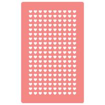Placa para Confeitos e Sprinkles - Coração - Ref.1512 - 9mm - 1 unidade - RR Cortadores - Rizzo