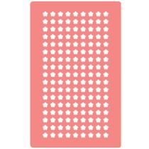 Placa para Confeitos e Sprinkles - Florzinhas - Ref.1517 - 9mm - 1 unidade - RR Cortadores - Rizzo