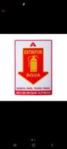 Placa para extintor Placa para extintor