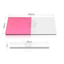 Placa Para Modelagem De Flores EVA 40x25cm + Bônus Rolo de Pasta 20x3cm Exclusivo Panelinha Rosa Placa Para Modelagem De Flores EVA 40x25cm + Bônus Rolo de Pasta 20x3cm Exclusivo Panelinha Rosa