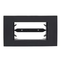 Placa Para Móveis 1 Módulo Pro Class Black Piano Alumbra Placa Para Móveis 1 Módulo Pro Class Black Piano Alumbra