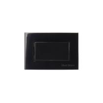 Placa para Móveis 65x45 com Interruptor Intermediário MarGirius Sleek 10A Preto Ebony