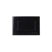Placa para Móveis 65x45 com Interruptor Simples MarGirius Sleek 10A Preto Ebony