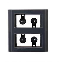 Placa Para Móvel 2 Postos Tramontina Liz Grafite 57106/037