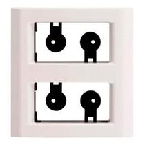 Placa Para Movel Liz 2 Módulos Branca Tramontina