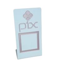 Placa para Pagamento de Acrílico Premium para QR Code Pix