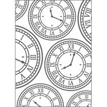 Placa Para Relevo 2D Elegance Relógio Vintage I 20927 Ppr013 - Toke E Crie