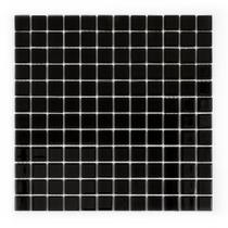 Placa Pastilha Vidro Parede 30cm X 30cm Preto Placa Pastilha Vidro Parede 30cm X 30cm Preto